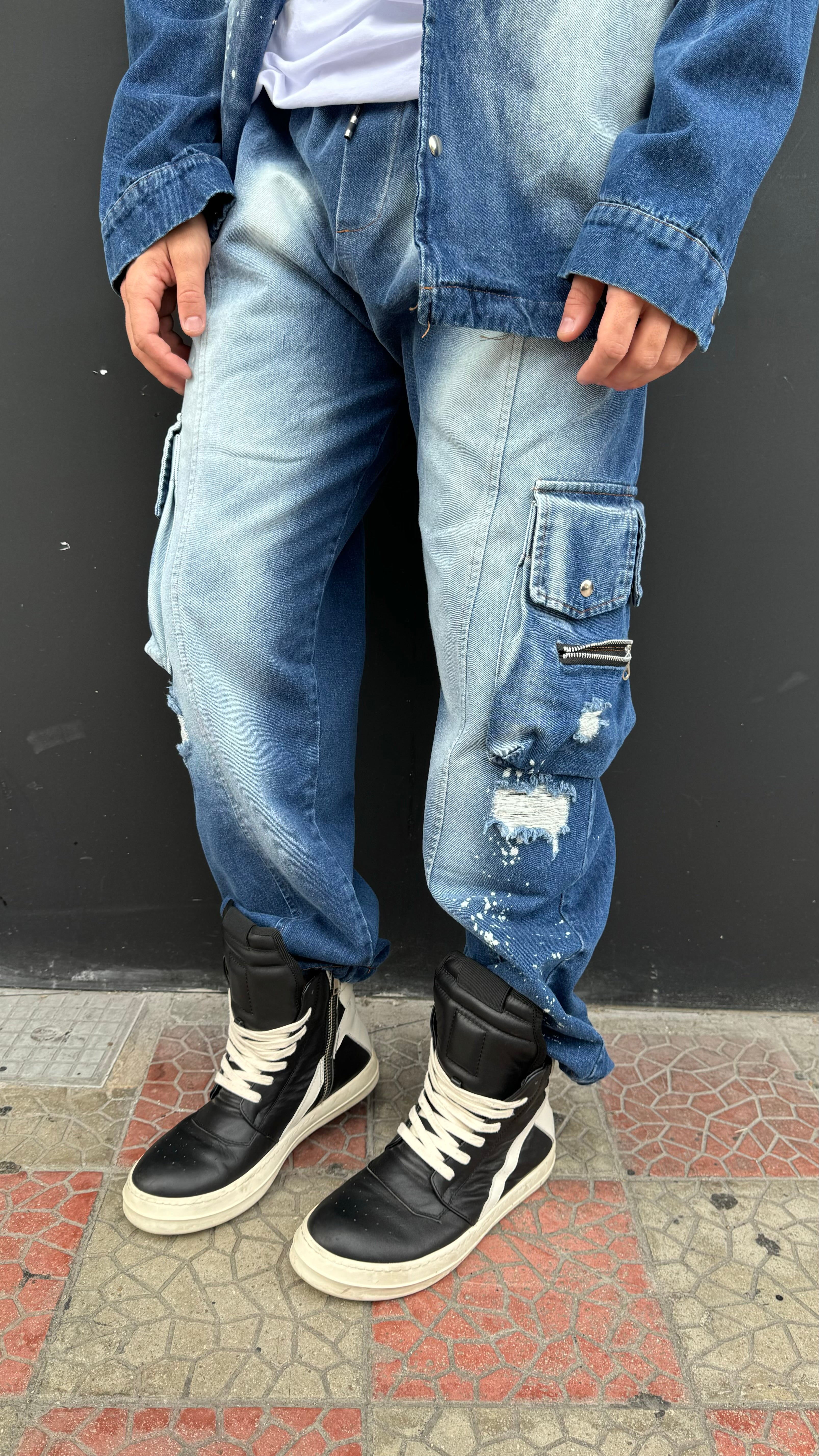 Cordset Cargo Jeans