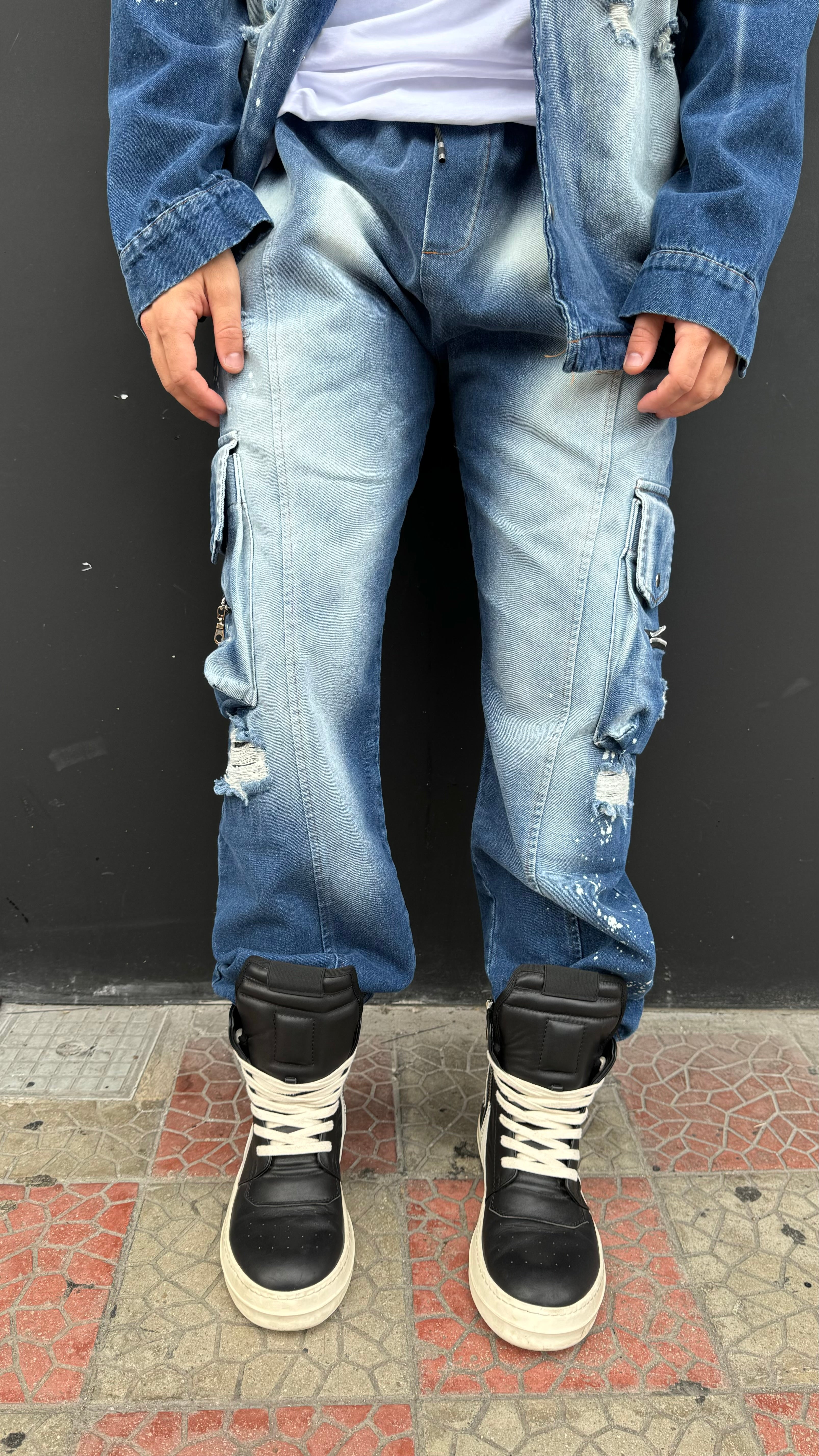 Cordset Cargo Jeans