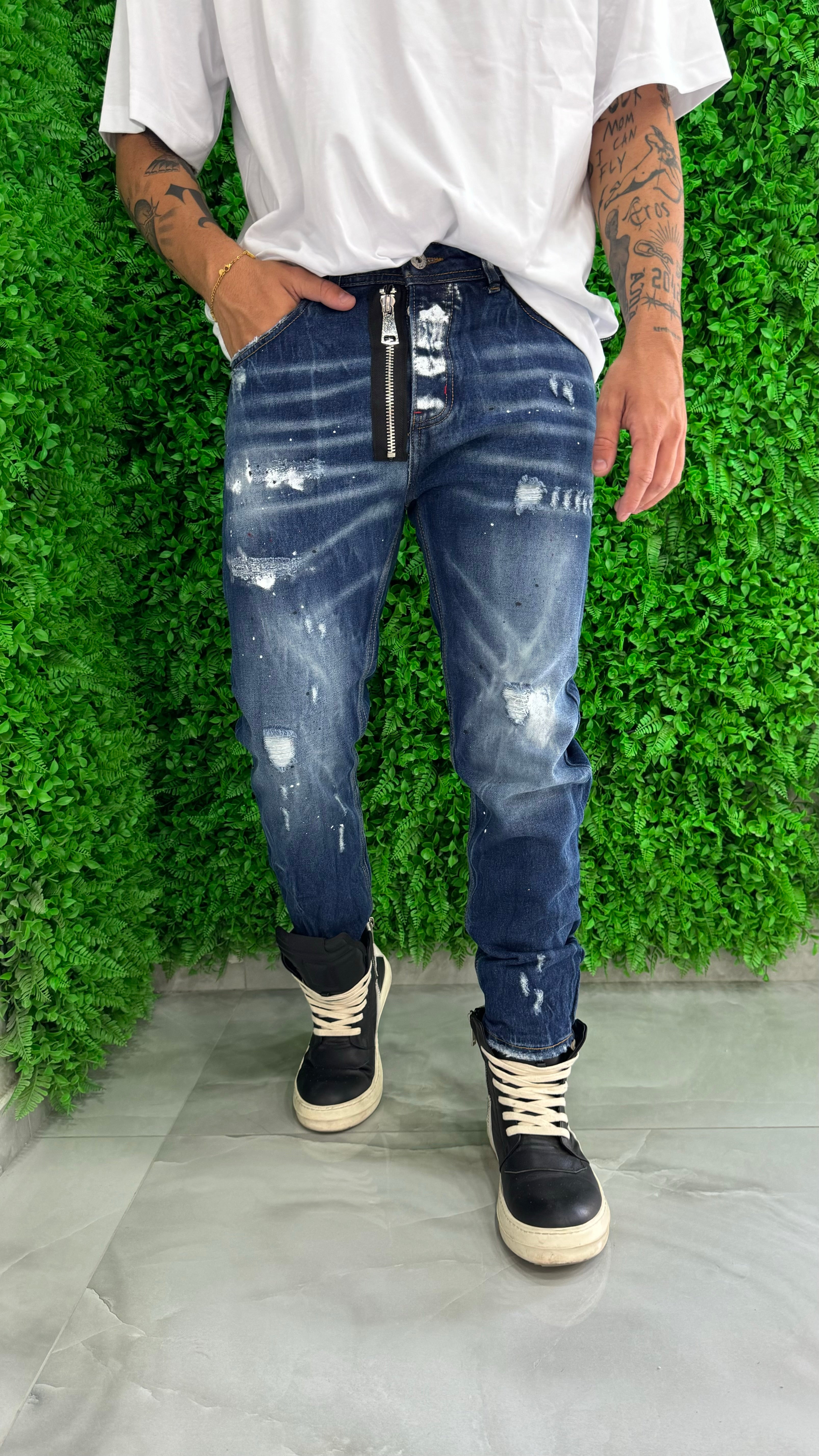 Jeans Mood Dsq Zip "Brooklin"